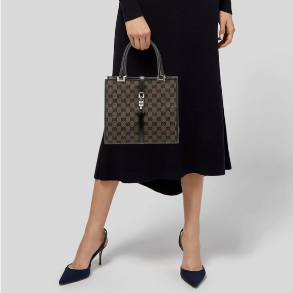 [SOLD] Authentic Gucci Jackie Tote Bag - EXCELLENT CONDITION - Picture 15 of 16